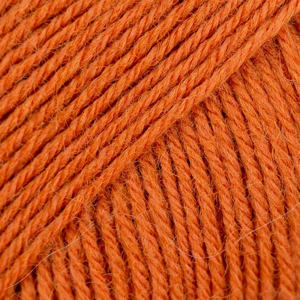 DROPS Fabel Uni Colour 110 Rostrot