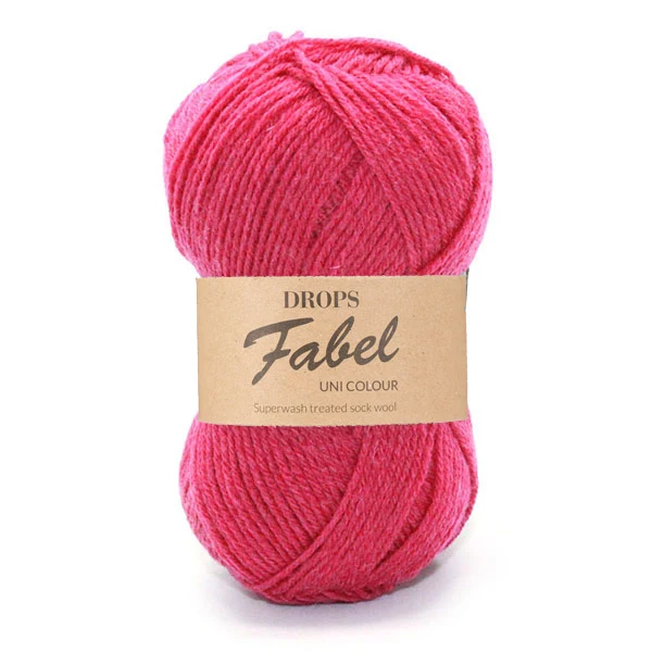 DROPS Fabel Uni Colour 109 Pink