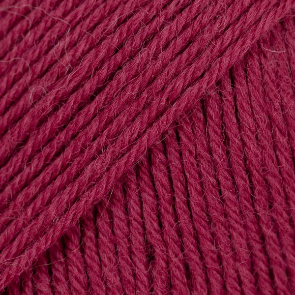 DROPS Fabel Uni Colour 113 Rubinrot