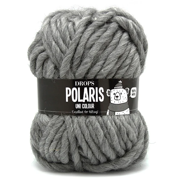 DROPS Polaris Uni Colour 04 Grau