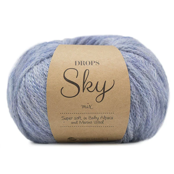 DROPS Sky Mix 013 Hell-Denimblau