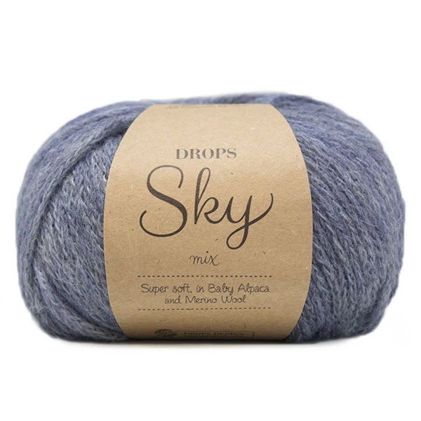 DROPS Sky Mix 012 Denimblau