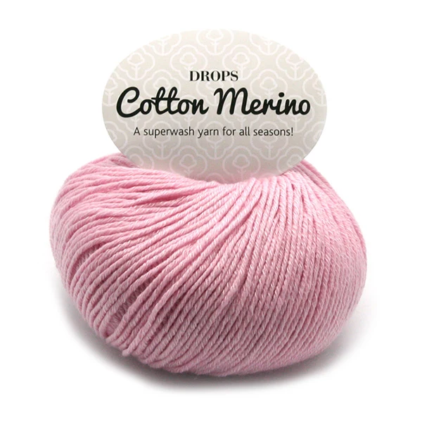 DROPS Cotton Merino Uni Colour 05 Puderrosa