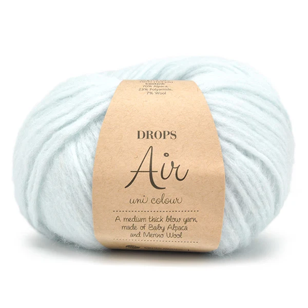 DROPS Air Uni Colour 018 Morgennebel