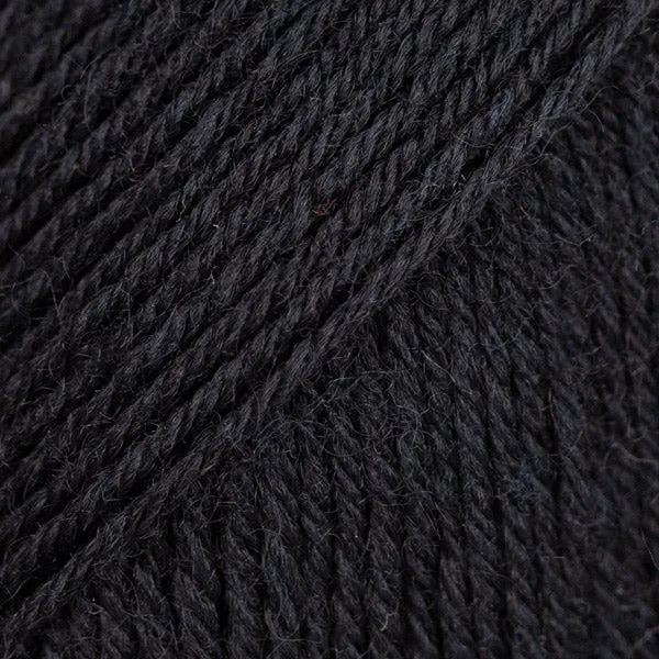 DROPS Fabel Uni Colour 400 Schwarz