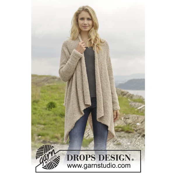 DROPS Alpaka Bouclé Mix 602 Braun