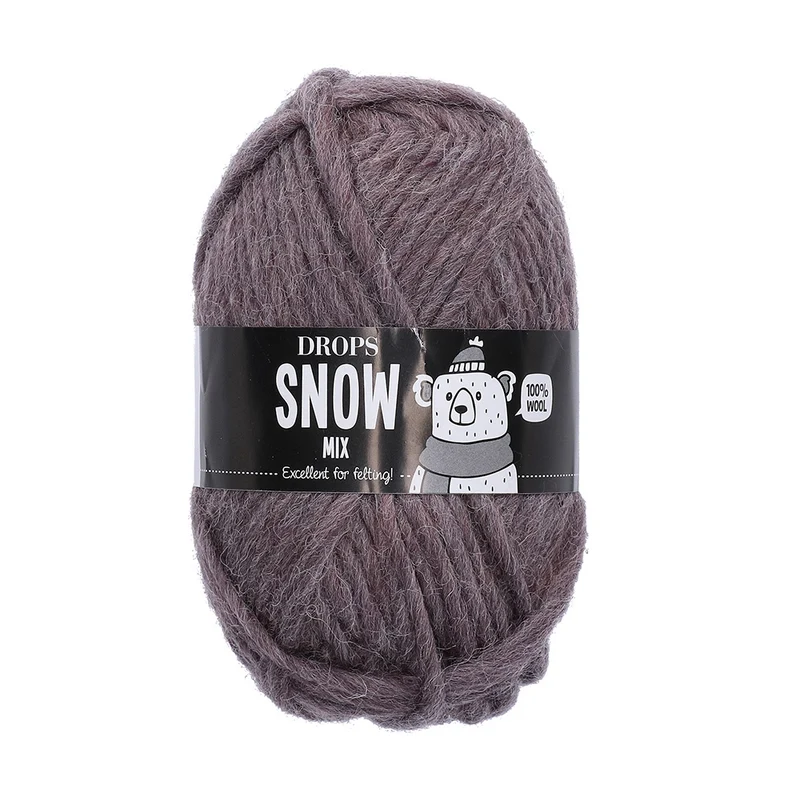DROPS Snow Mix 023 Rinde