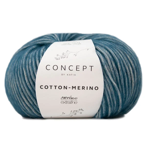 Katia Cotton-Merino 133 Blau