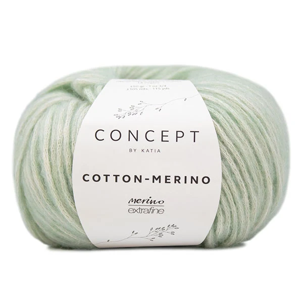 Katia Cotton-Merino 132 Weißgrün