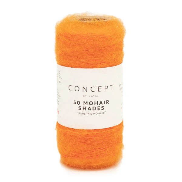 Katia 50 Mohair Shades 047 Hellorange