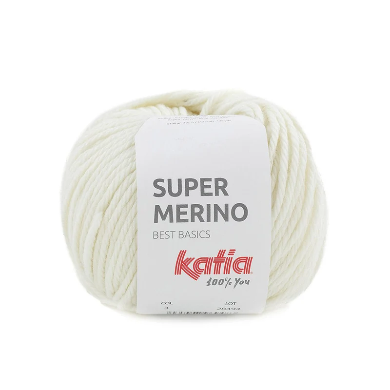 Katia Super Merino 003 Naturweiß