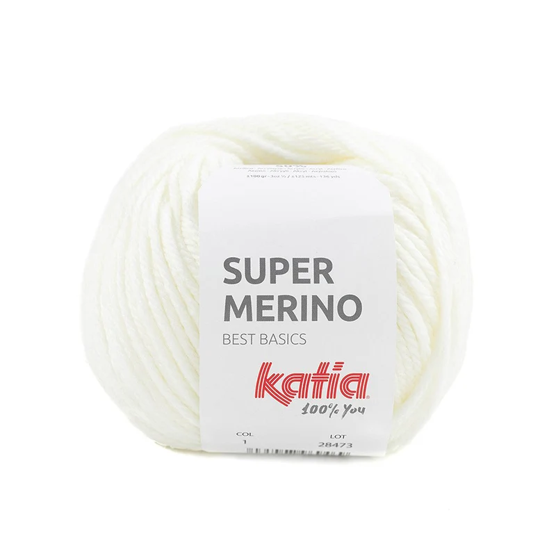 Katia Super Merino 001 Weiß