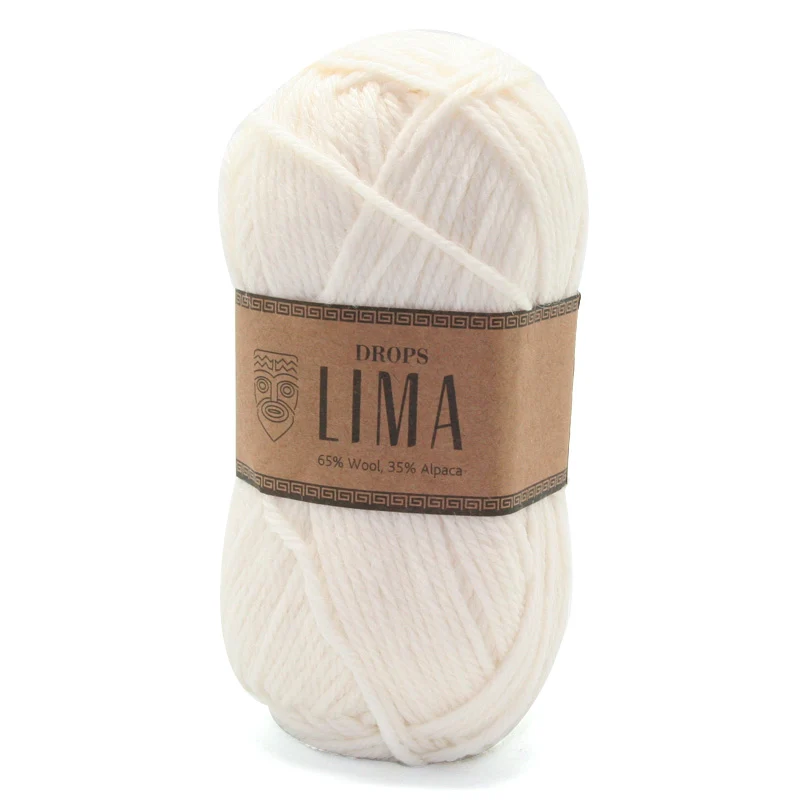 DROPS Lima Uni Colour 1101 Weiß