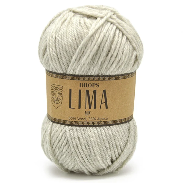 DROPS Lima Mix 9020 Perlgrau