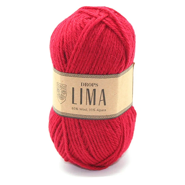 DROPS Lima Uni Colour 3609 Rot