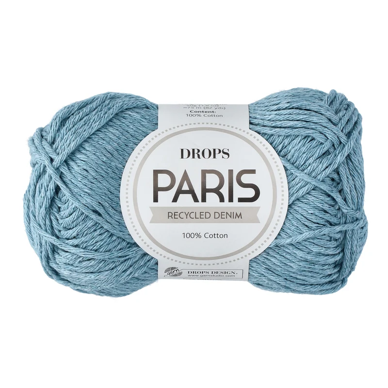 DROPS Paris Recycled Denim 101 Hellblau