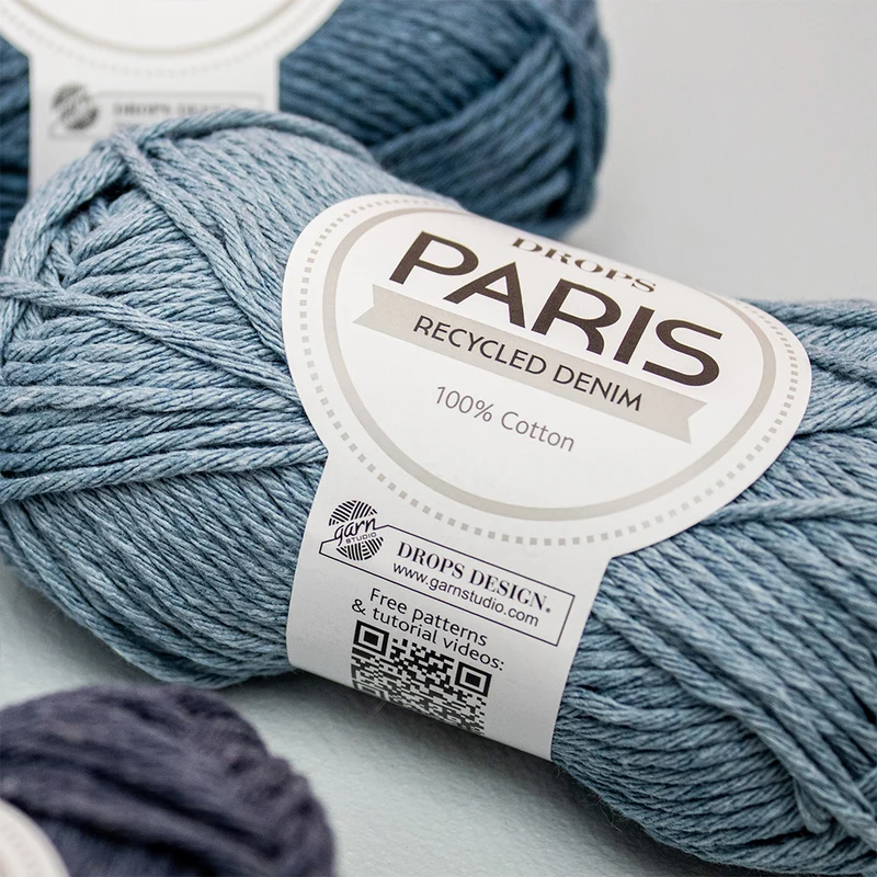 DROPS Paris Recycled Denim 101 Hellblau