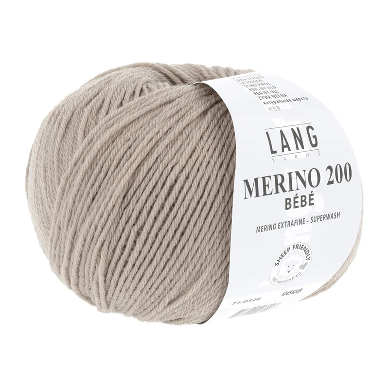 Lang Yarns Merino 200 Bebe 0326 Beige