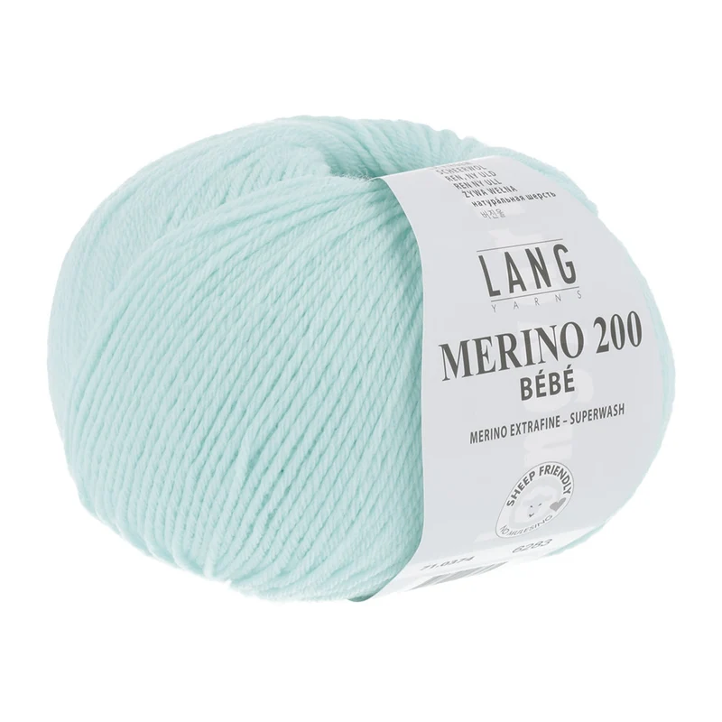 Lang Yarns Merino 200 Bebe 0374 Reseda