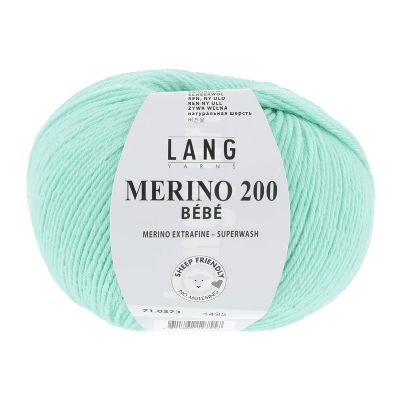 Lang Yarns Merino 200 Bebe 0373 Smaragd