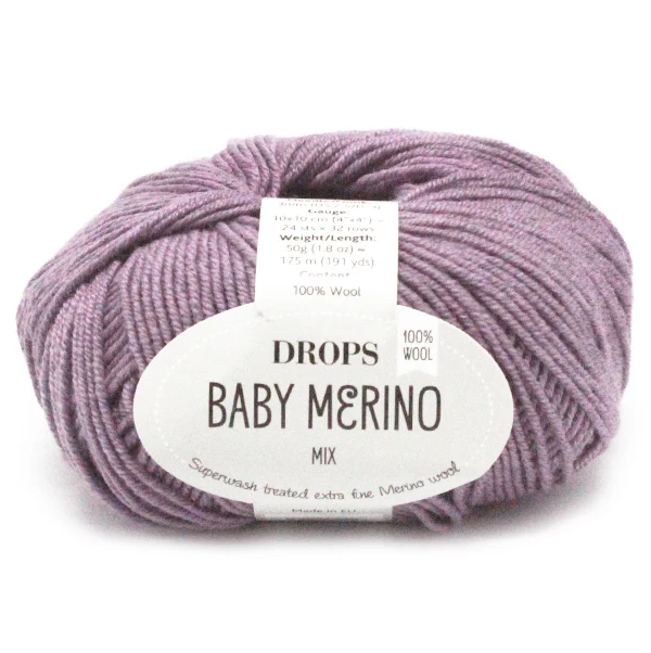 DROPS Baby Merino Mix 040 Amethyst