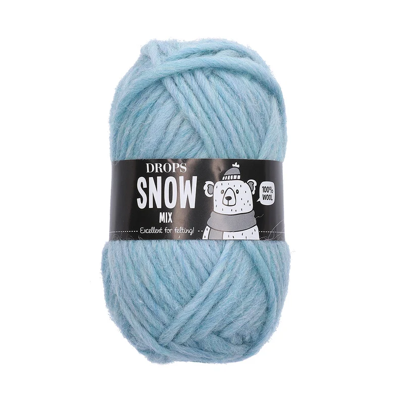 DROPS Snow Mix 037 Aquamarin