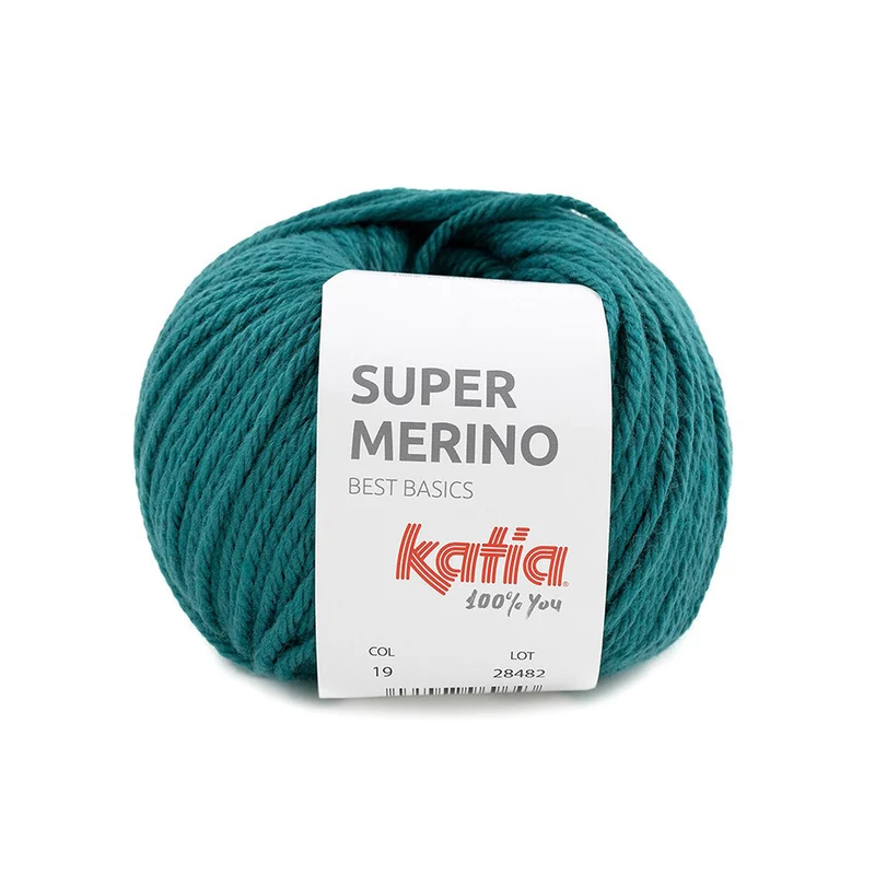 Katia Super Merino 019 Blaugrün