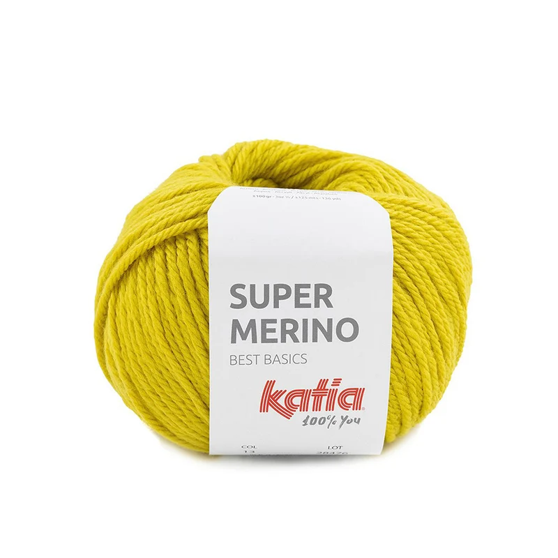 Katia Super Merino 013 Zitronengelb