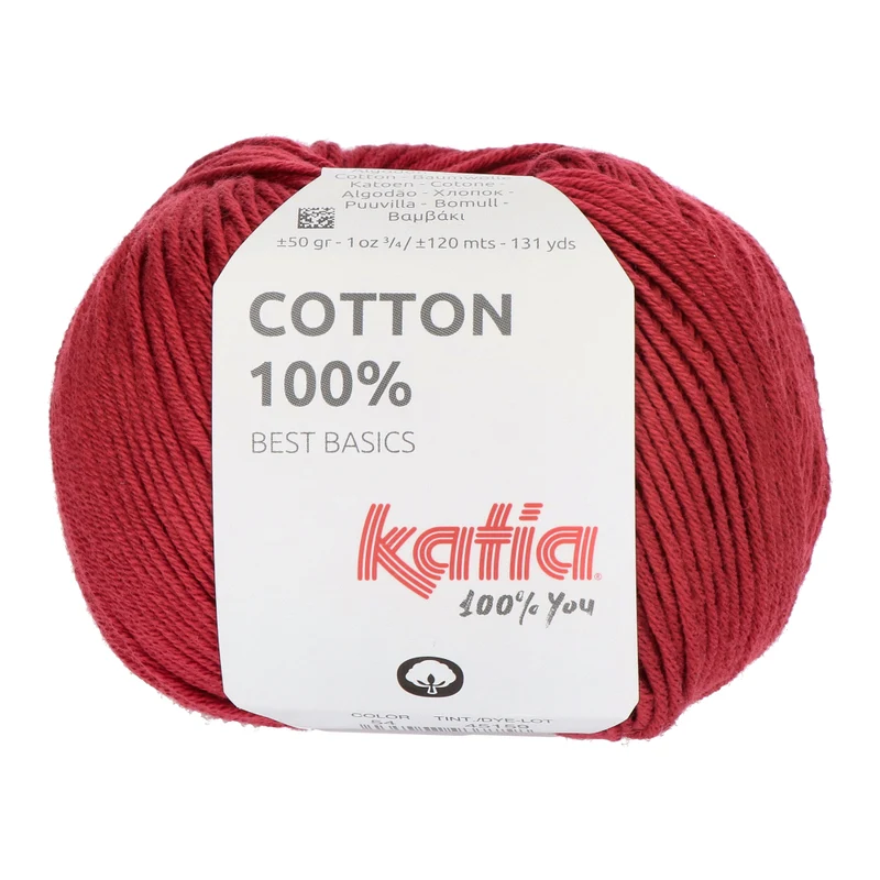 Katia Cotton 100 % 054 Rot