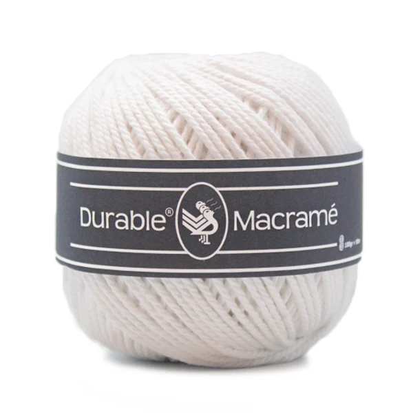 Durable Makramee 310 Weiß