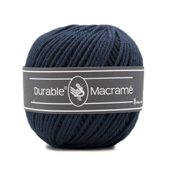Durable Makramee 321 Marineblau