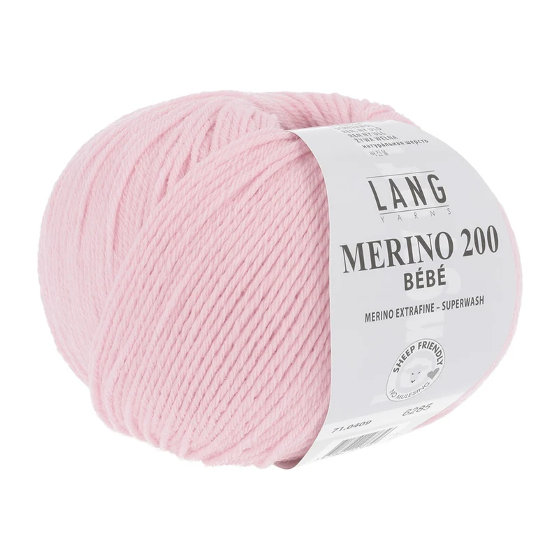 Lang Yarns Merino 200 Bebe 0409 Dunkelrosa