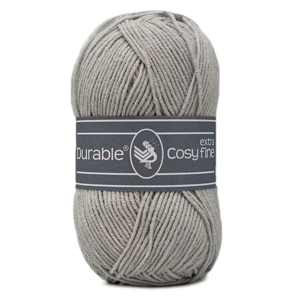 Durable Cosy Extra Fine 2228 Silbergrau