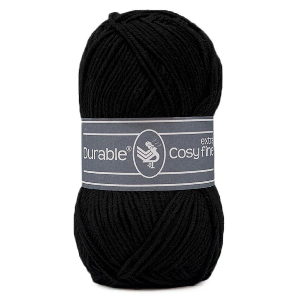 Durable Cosy Extra Fine 325 Schwarz