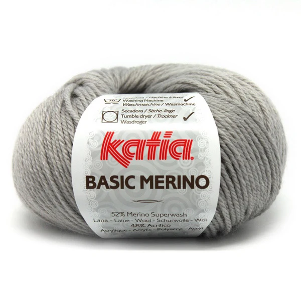 Katia Basic Merino 012 Grau