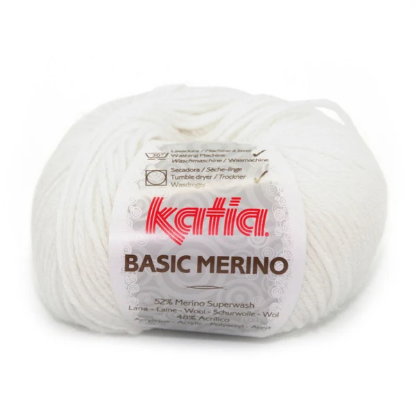 Katia Basic Merino 001 Weiß