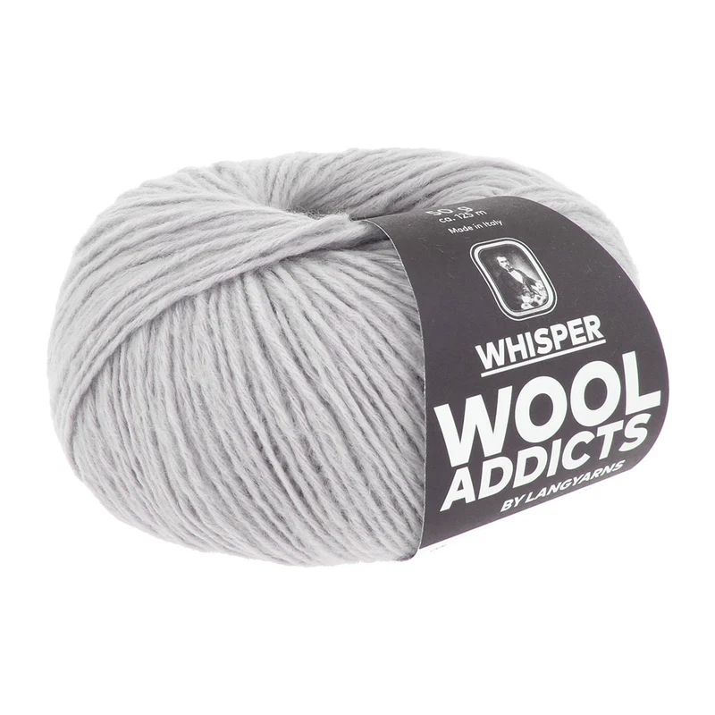Lang Yarns Whisper 0024 Grau
