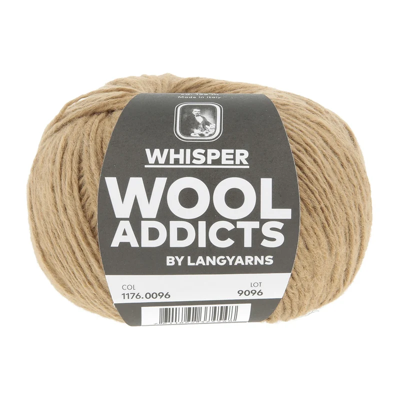 Lang Yarns Whisper 0096 Hellbraun
