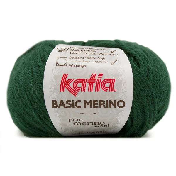 Katia Basic Merino 015 Dunkelgrün