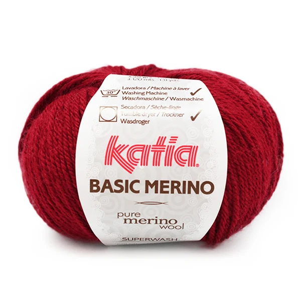 Katia Basic Merino 022 Kastanienbraun