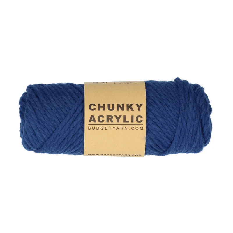 BudgetYarn Chunky Acrylic 060 Marineblau