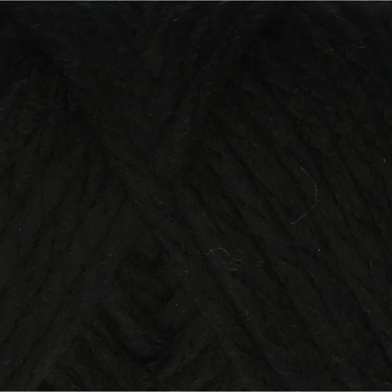 BudgetYarn Chunky Acrylic 100 Schwarz