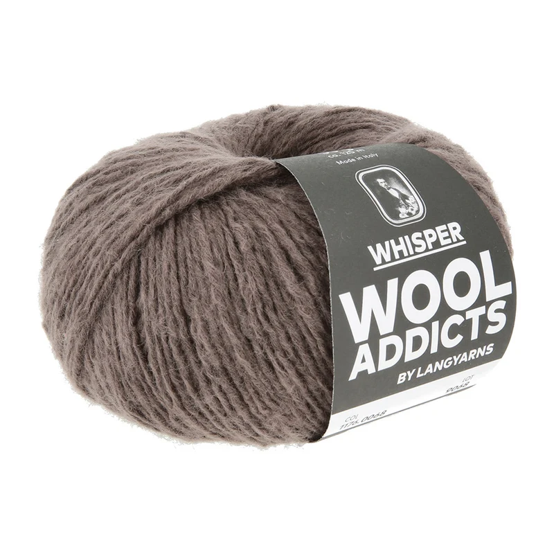 Lang Yarns Whisper 0068 Dunkelbraun