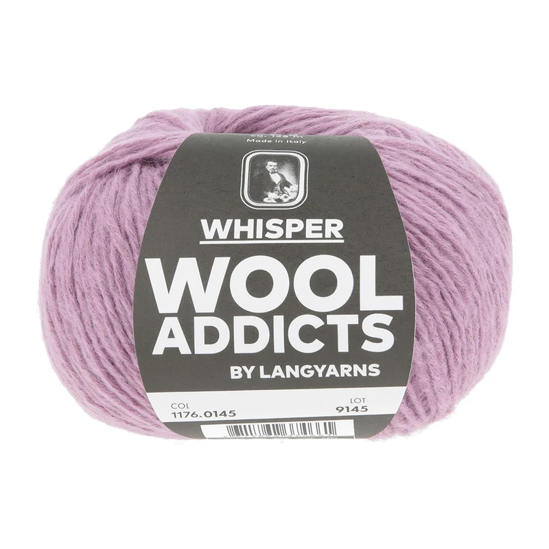 Lang Yarns Whisper 0145 Bougainvillea
