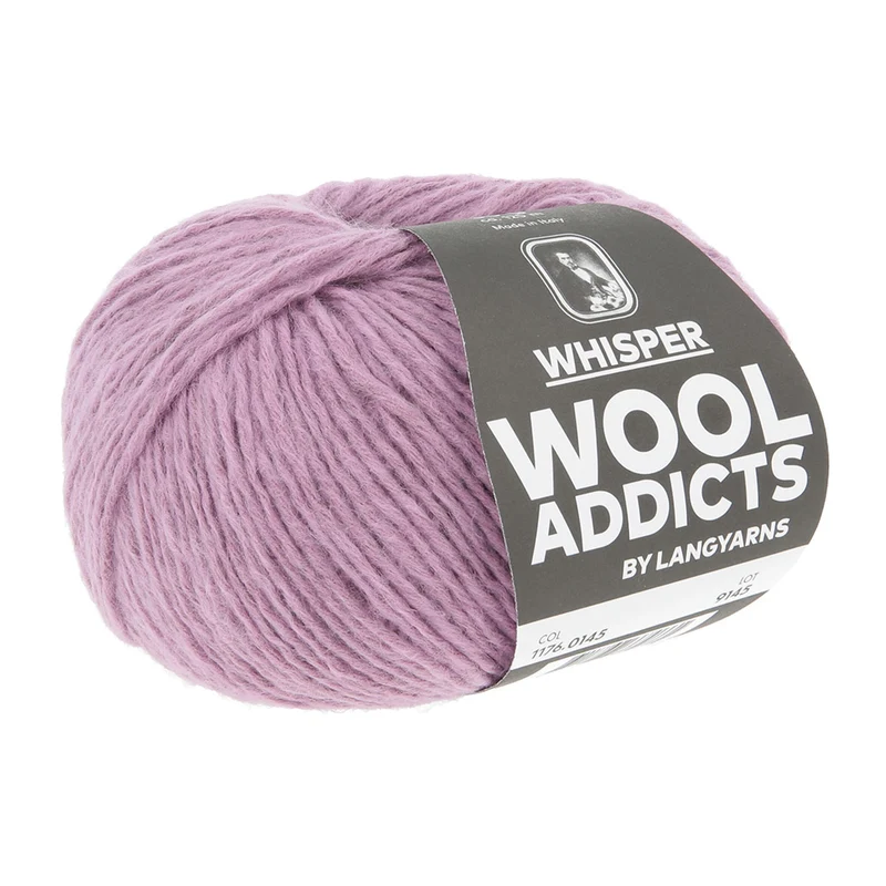 Lang Yarns Whisper 0145 Bougainvillea