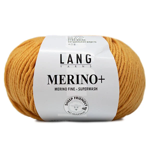 Lang Yarns Merino+ 0111 Ocker