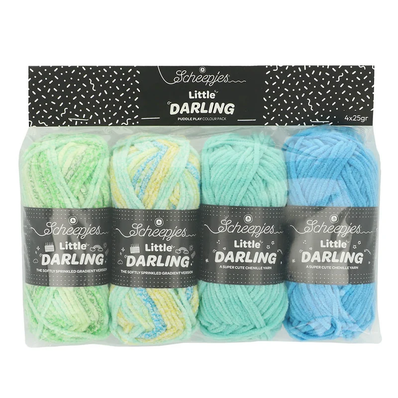 Scheepjes Little Darling Sprinkled Gradient 4 x 25 g Pu.