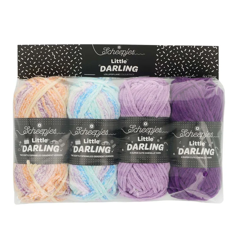 Scheepjes Little Darling Sprinkled Gradient 4 x 25 g Lol.