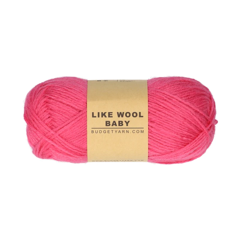 BudgetYarn Like Wool Baby 035 Girly Pink