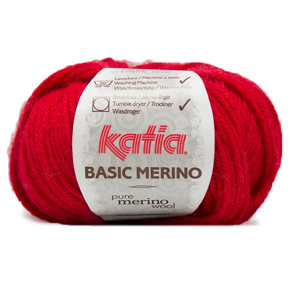 Katia Basic Merino 004 Rot